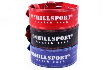 Пояс для пауэрлифтинга 100 мм, пряжка 2 иглы, трехслойный