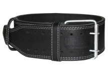 Пояс для пауэрлифтинга 100 мм, пряжка 2 иглы, трехслойный