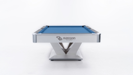 Бильярдный стол для пула RASSON "Victory 2 Plus" 9 футов (белый, сланец 30 мм), фото 3