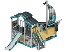 Детская игровая площадка Лагуна Парусник ДИК 2.03.3.01-05 H=1200