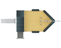 Детская игровая площадка Лагуна Парусник ДИК 2.03.3.01-05 H=1200