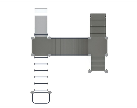 Детская игровая площадка Карапуз Граффити ДИК 1.001.05-03 Н=750, фото 5