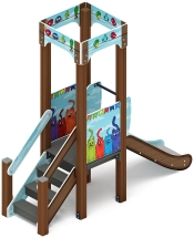 Горка - ИО 41.15.01-11 - Королевство (Коты) H=750 Горка - ИО 41.15.01-11 - Королевство (Коты) H=750