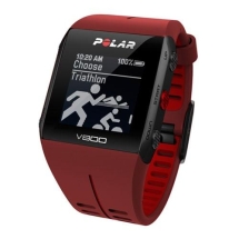 Пульсометр POLAR V800 с датчиком H7, цвет: красный