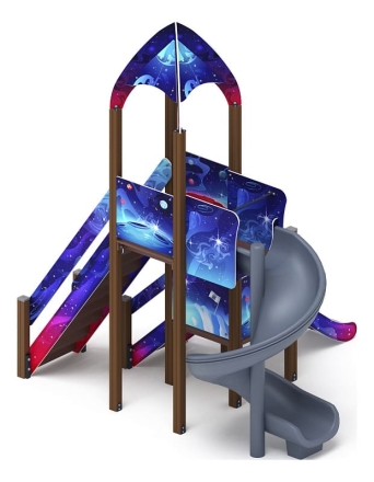 Космопорт (Космос) - ДИК 2.14.04-02.И1 - Игровой комплекс H=750 H=2000, фото 1