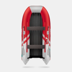 GLADIATOR E 330 S AIR SPORT Красно-белый моторная лодка ПВХ, фото 3