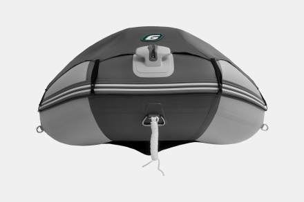 Gladiator C 370 AL ACTIVE Светло-темносерый моторная лодка ПВХ Алюминиевый пайол, фото 8