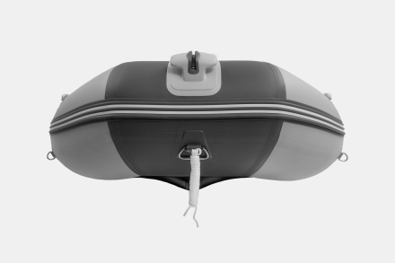 Gladiator C 370 AL ACTIVE Светло-темносерый моторная лодка ПВХ Алюминиевый пайол, фото 7