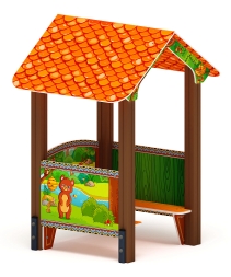 Домик малый 1 (Полянка) МФ 10.01.01-04, фото 1 Домик малый 1 (Полянка) МФ 10.01.01-04, фото 1