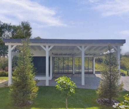 Навес для машин РАЙБЛ Премиум комплектация, фото 4