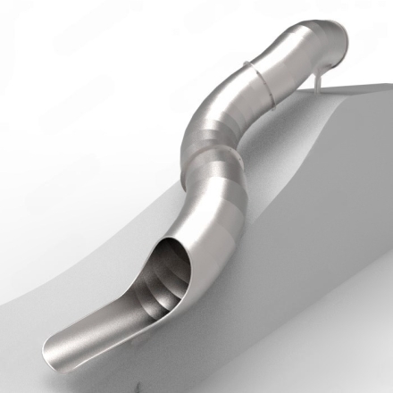 Горка-труба 7,3 п.м., фото 1