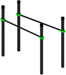 Воркаут ЛОВ 108 зеленый ВТ 102.09-02, фото 1