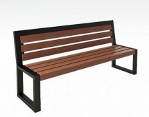Скамейка TORUDA «Прага» со спинкой 3,0м Скамейка TORUDA «Прага» со спинкой 3,0м