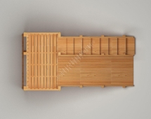 Зимняя горка TORUDA Север wood-3 (скат 3 м) Зимняя горка TORUDA Север wood-3 (скат 3 м)