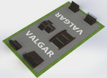 СКЕЙТБОРД ПЛОЩАДКА РАЗМЕРОМ 35Х20 М