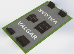 СКЕЙТБОРД ПЛОЩАДКА РАЗМЕРОМ 35Х20 М, фото 3