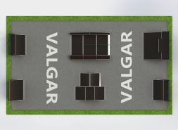 СКЕЙТБОРД ПЛОЩАДКА РАЗМЕРОМ 35Х20 М, фото 5