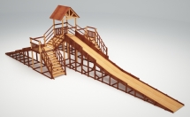 Зимняя горка Зима-11