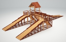 Зимняя горка Зима-11