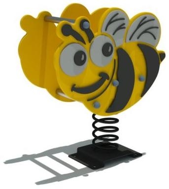 Качалка на пружине Пчёлка КНП-094 для детской площадки, фото 1