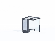 Aureo AE210b-SS павильон остановочный