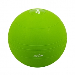 Медбол GB-701, 1 кг, зеленый, фото 1