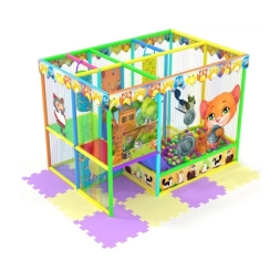 Детский игровой лабиринт «Дружок» 8,2 м² (3,5*2,35*2.5м) Детский игровой лабиринт «Дружок» 8,2 м² (3,5*2,35*2.5м)
