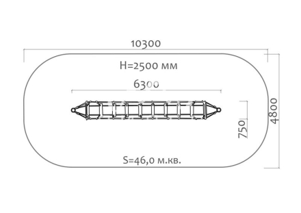 Канатная конструкция, фото 2