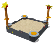 Песочница ВСТ 4156 для детской площадки