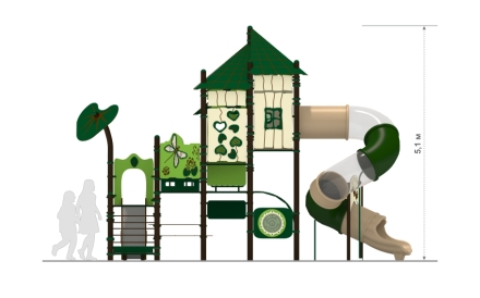 FUN-terra Детский игровой комплекс ЗЛ-22, фото 5