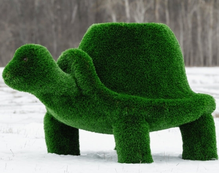 Топиари Черепаха с кашпо, Мудрая газон Eco, фото 10