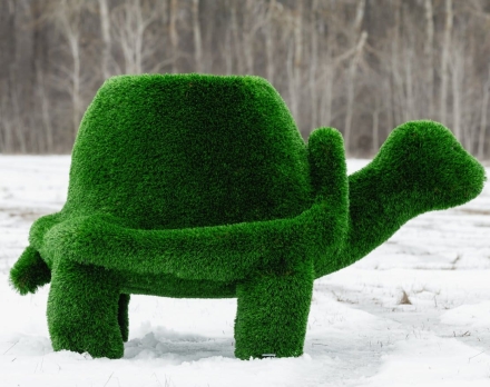Топиари Черепаха с кашпо, Мудрая газон Eco, фото 12