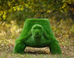 Топиари Черепаха с кашпо, Мудрая газон Eco, фото 6