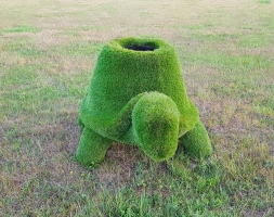 Топиари Черепаха с кашпо, Мудрая газон Eco, фото 2