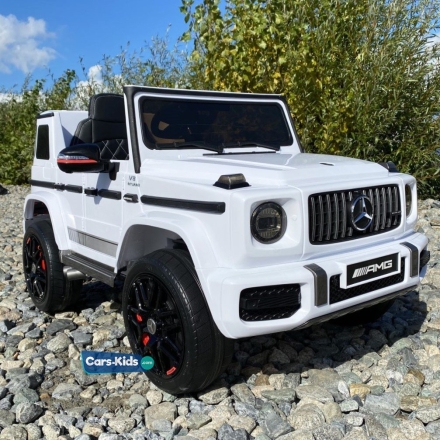 Электромобиль Mercedes Benz G63 AMG BBH-0003 белый, фото 1