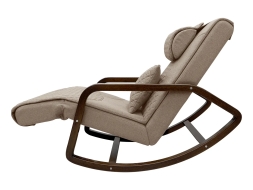 Массажное кресло качалка FUJIMO SOHO NEXT F2007 TCX Капучино, фото 8