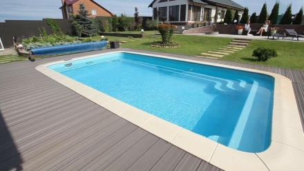 Бассейн 7,5х3,5х1,31-1,85м. Олимп Marshall Pools (чаша), фото 2