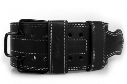 Пояс для пауэрлифтинга 100 мм, со скобой, двухслойный, фото 1