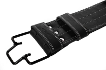 Пояс для пауэрлифтинга 100 мм, со скобой, двухслойный
