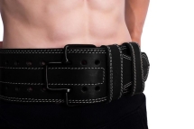 Пояс для пауэрлифтинга 100 мм, со скобой, двухслойный