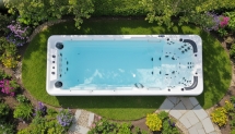 Композитный бассейн с противотоком Jazzi Pool Oasis SKT339G-23 Композитный бассейн с противотоком Jazzi Pool Oasis SKT339G-23