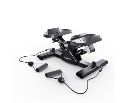 Балансировочный степпер DFC XtivePRO с эспандерами, черный, фото 1