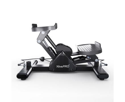 Балансировочный степпер DFC XtivePRO с эспандерами, черный, фото 5