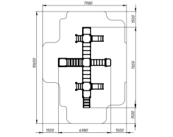 Детская игровая площадка Королевство (Коты) ДИК 1.15.05-21 H=750х, фото 6 Детская игровая площадка Королевство (Коты) ДИК 1.15.05-21 H=750х, фото 6