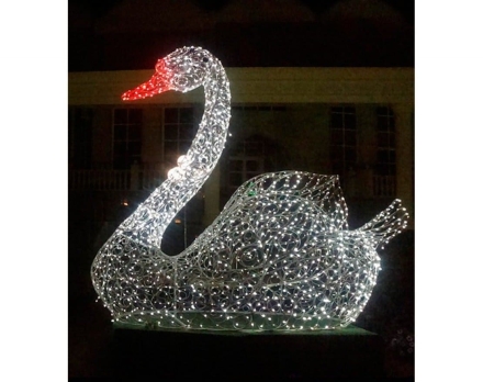Световая фигура Лебедь большой 011, фото 1