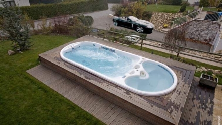 Плавательный спа-бассейн Dimension One Spas Aquafit Play, фото 3