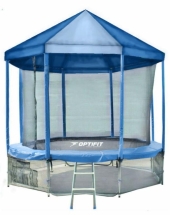 Батут OPTIFIT Like Blue 10ft 3,05 м с синей крышей