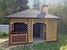 Прямоугольная беседка АВГУСТ Прямоугольная беседка АВГУСТ