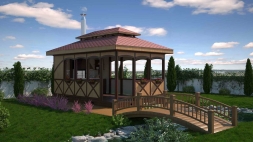 Прямоугольная беседка Майкоп, фото 2