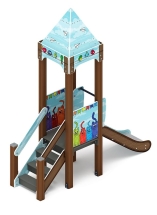 Горка - ИО 41.15.01-21 - Королевство (Коты) H=750 Горка - ИО 41.15.01-21 - Королевство (Коты) H=750